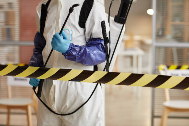 Professional Hoarding Cleanup technician working in Beaumont, TX